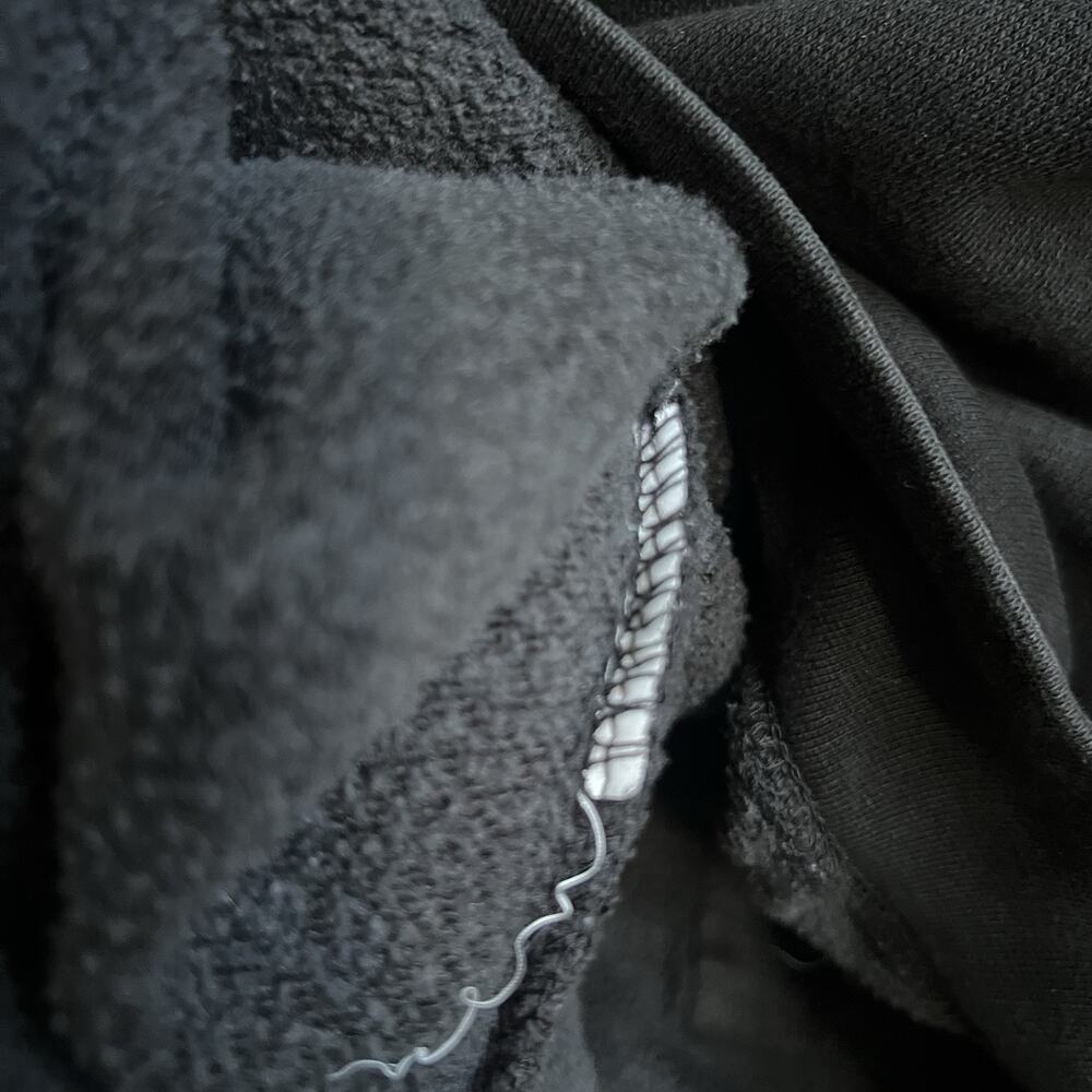 MKI MIYUKI ZOKU Men's Hoodie Sweater Japanese Logo S Black Thumbhole Streetwear - Picture 8 of 8